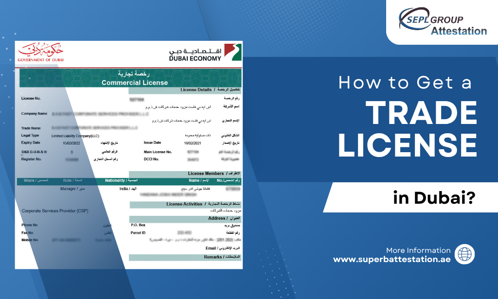 How to Get a Trade License in Dubai?